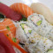 3 Pcs Sushi 4 Pcs Sashimi 1 Roll