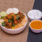 Chicken Fry Piece Biryani (4 Pcs) (Served With Raita ,Onion Salad And Gravy)