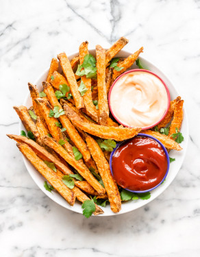 Sötpotatis Pommes Frites