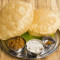 Chhole Bature- 2Pcs With Raita