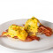 Eggs Benedict Large With Bacon