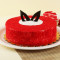 Lovely Red Velvet Eggless Cake (1 Pound)