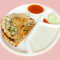 Paneer Kulcha With Chole Raita