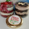 Combo Chocochip And Red Velvet Jar Cake (350 Ml Each)