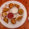 Spring Roll (5Pc) Veg Fried Momos (3Pc)