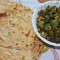 2 Paratha N Pyaza Bindhi With Achar