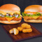 Combo Of New Mexican Corn N Cheese Burger And New Spicy Chicken Burger With Free Nuggets