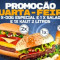 2X Dog Especial, 1X Salada E 1 Kuat 2 Litros