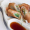 Salmon Avocado Egg Rolls Sān Wén Yú Chūn Juǎn