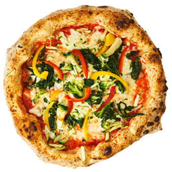 Vegetarisk Pizza