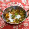 Mattar Paneer Curry Mit Basmatireis