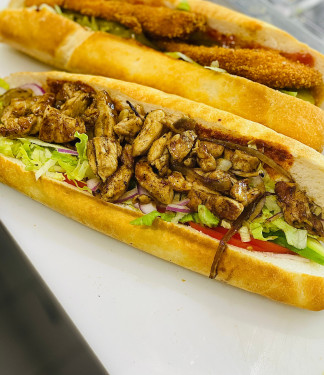 Kyckling Shawarma Baguette