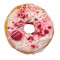 Vanilla And Berry Donut