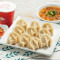 Shuǐ Jiǎo Tào Cān Set Med Kokt Fläskdumplings