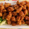 C20. General Tso's Chicken Combo Plate Zuǒ Jī Wǎn Cān