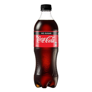 Coca Cola Utan Socker 600 Ml Flaska