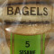 Sesame Bagel (5 Pcs, 370 Gms)