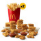 40 St. Chicken Mcnuggets 2 Stora Pomfries