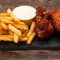 4 Pcs Crispy Wings Fries Combo