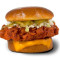 Hot Chicken Tender Sandwich With Cheese