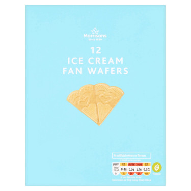 Morrisons Fan Wafers 12-Pack