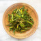 Green Beans With Cime Di Rapa, Chilli Peanuts, Walnuts And Miso Dressing