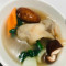 A16 Prawn Won Ton Vegetables Mushroom Soup