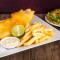 Fish And Chips And Salad (H)