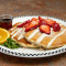 Sweet Cream Pancakes With Fresh Strawberries Lemon Cream