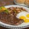 10 Oz New York Steak Eggs