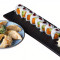 Yam (8Pcs) Avocado Roll Veggie Gyoza (6Pcs)