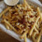 Garlic, Bacon Blue Cheese Fries