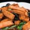 Braised Tofu With Pea Shoots Hóng Shāo Dòu Fǔ