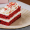 Festive Red Velvet Candy Cane Slice