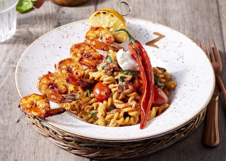 Ny Icke-Gluten Piccante King Prawn Pasta