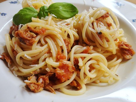 Spaghetti Med Tonfisk