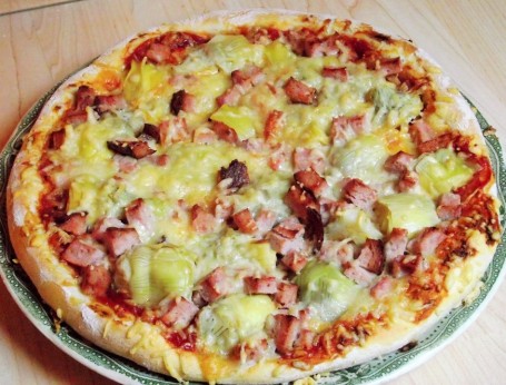 Pizza Kronärtskockor