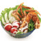 Ruǎn Ké Xiè Shā Lǜ Kǎi Sā Shā Lǜ Zhī Soft Shell Crab Sallad Caesar Dressing