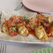 Gyozas De Cerdo Con Salsa Japo-Brava Y Crujiente De Oreja