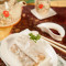 Shuǎng Huá Niú Ròu Cháng Fěn Rice Noodle Rolls Filled With Golden Mushroom And Beef