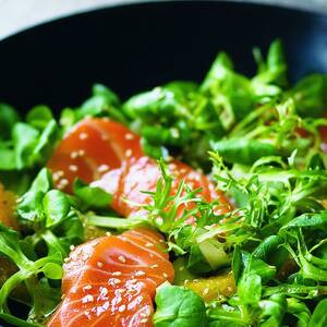 Sashimi Sallad