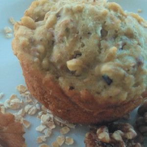 Zucchini Walnut Muffin