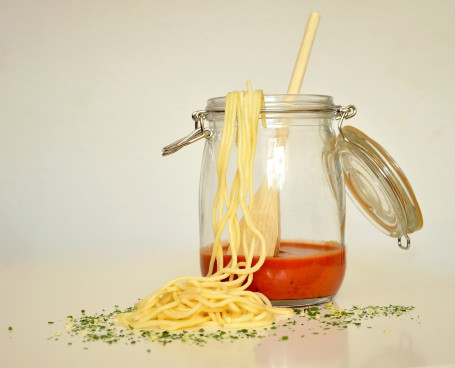 Spaghetti Med Tomatsås