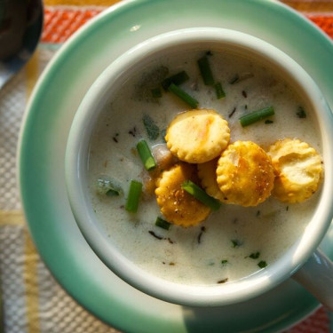 New England Clam Chowder För Barn