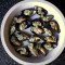 White Wine Garlic Mussels