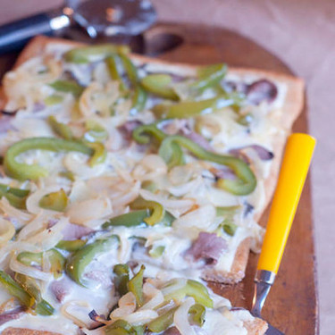 Cheesesteak Pizza