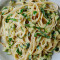 Garlic Cream Fettuccine