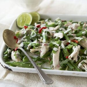 Asiatisk Zing-Kycklingsallad