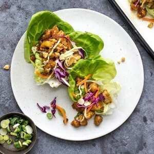 Thailändsk Kyckling Sallad Wraps