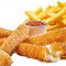 Mozzarella Sticks W/ Fries 5